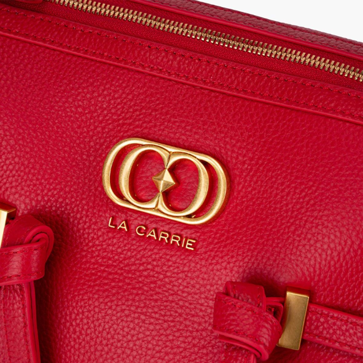 LA CARRIE BAG RED