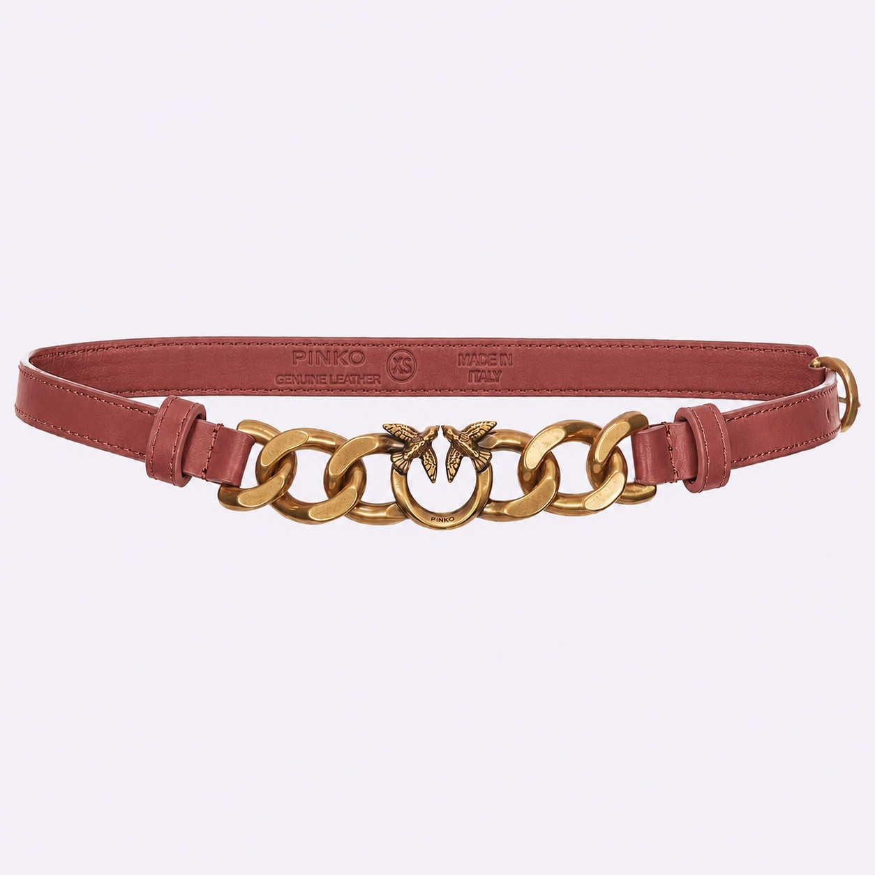 LOVE NIGHT CHAIN BELT PINKO