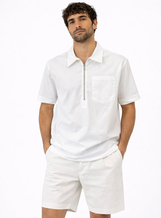 Camicia YesLondon con zip