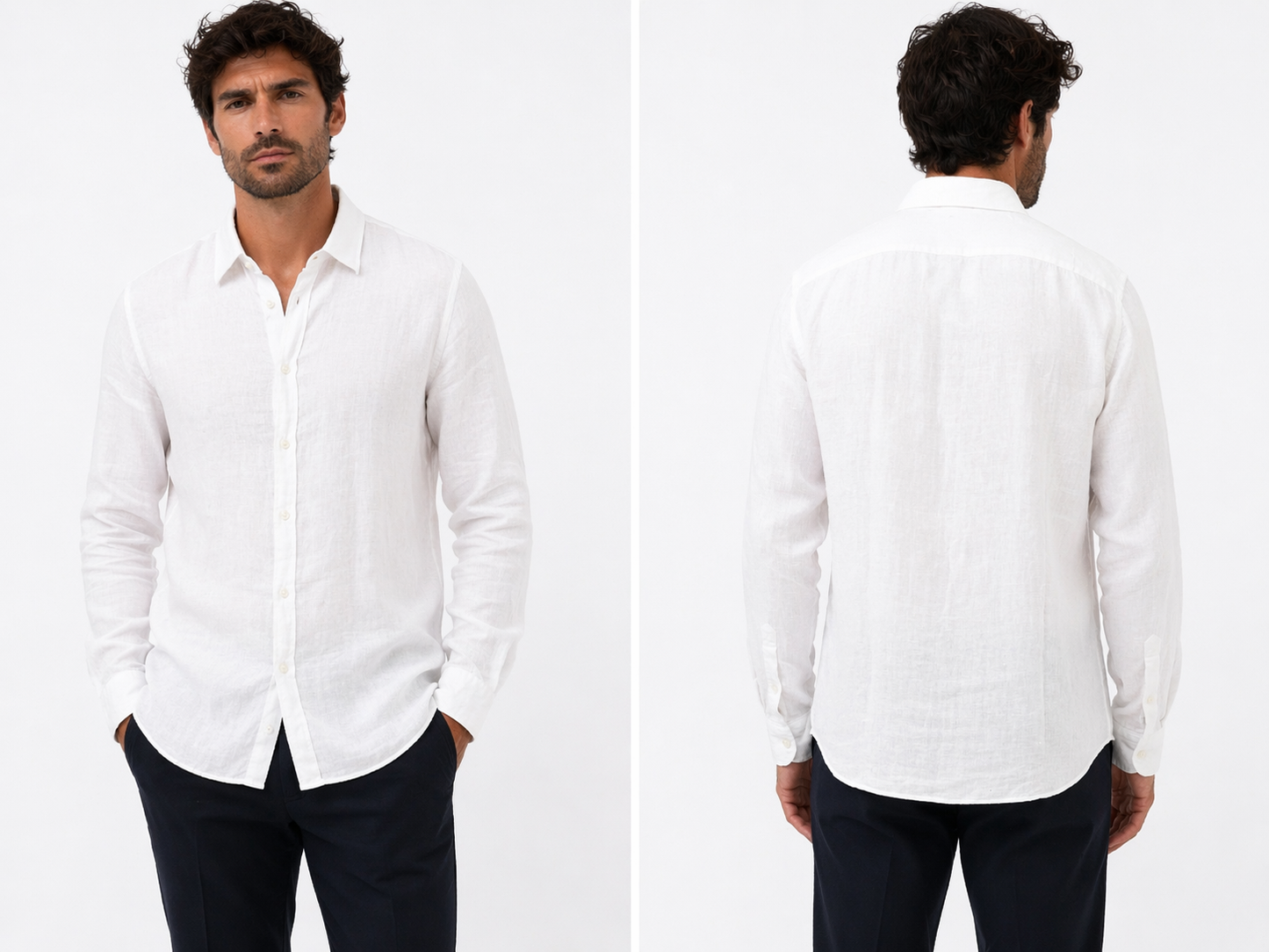 Camicia Trussardi lino