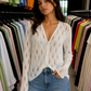 CARDIGAN HAVANA PINKO