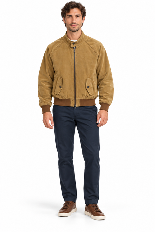BARACUTA G9 WINTER CORD AUTHENTIC FIT - Caramel / 38