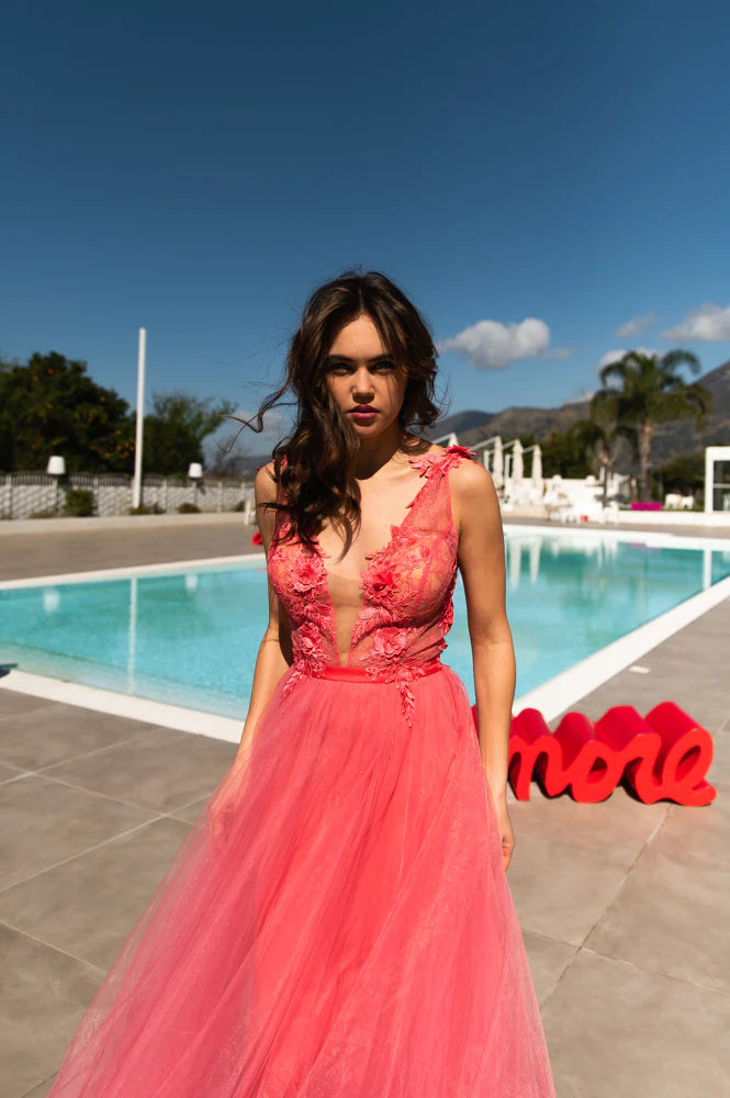 ABITO TULLE SOANI