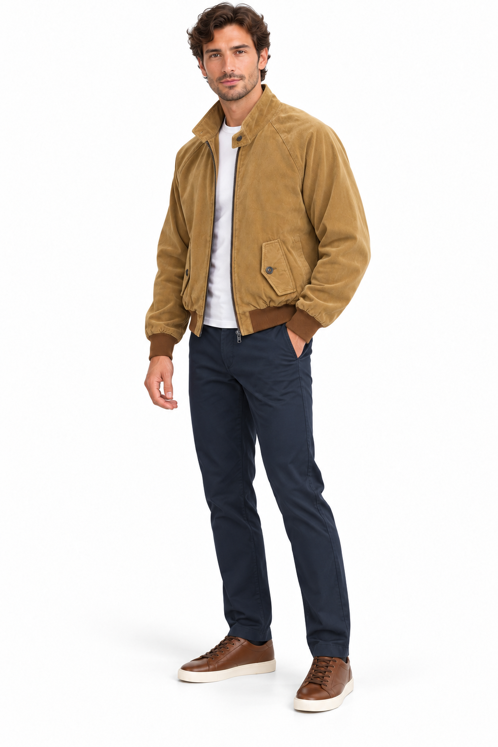 BARACUTA G9 WINTER CORD AUTHENTIC FIT - Caramel / 38