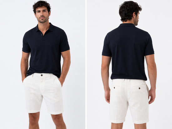 Bermuda in lino MARKUP