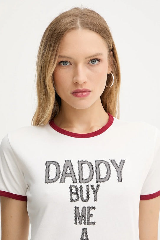 WALER T-SHIRT PINKO