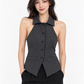 Gilet donna con colletto – Dixie fronte
