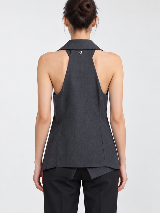 Gilet donna con colletto – Dixie retro