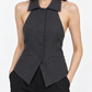 Gilet donna con colletto – Dixie retro