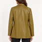 Giacca donna doppiopetto color whisky – HaveOne back