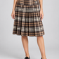 Gonna tartan Aniye By con pieghe e fibbie - front - immagine AI