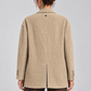Giacca Dixie beige - retro con spacco centrale
