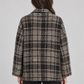 Giacca Dixie a quadri effetto bouclé – retro