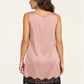 Abito rosa Liu Jo con pizzo nero al fondo — retro
