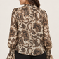 Camicia Liu Jo paisley con polsini arricciati — retro