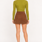 Tensione In – Maglione verde a coste – retro