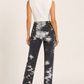 Jeans Dixie Mary effetto délavé - retro