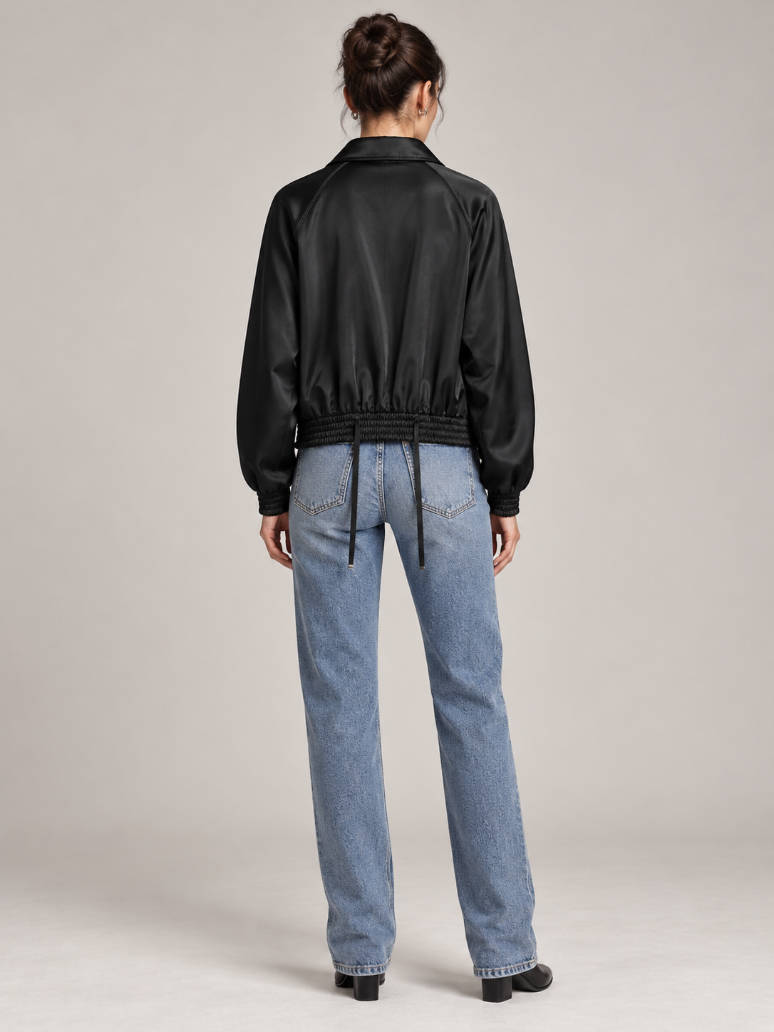 Bomber Pinko nero - back
