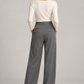 Pantalone Pinko grigio con pinces - retro
