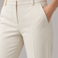 Pantalone Pinko panna con piega - dettaglio