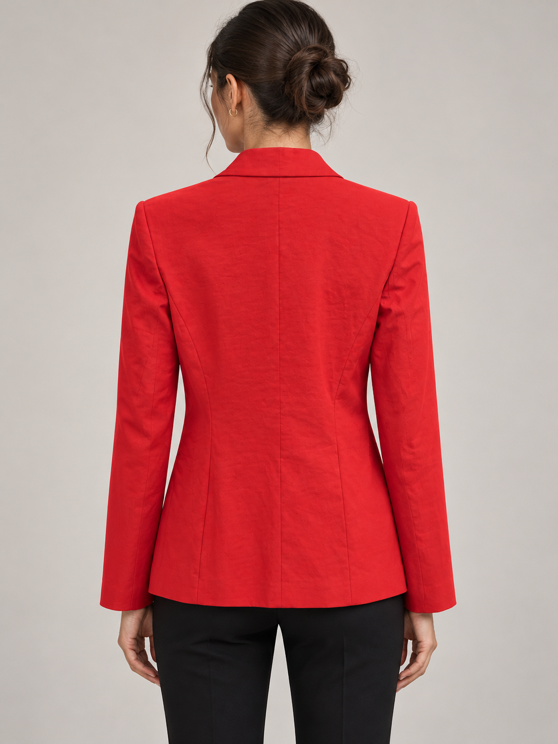 Blazer Pinko rosso doppiopetto - retro