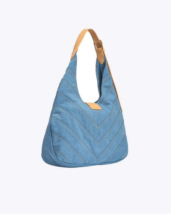 BORSA DENIM PINKO