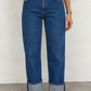 Jeans Pinko donna con risvolto - fronte