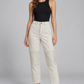 Pinko – Pantalone écru con borchie – fronte