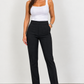 Pantalone Pinko nero - fronte su modella