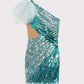 ABITO PAILETTES BLUGIRL