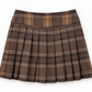 Tensione In – Tailleur con blazer nero e gonna a quadri - dettaglio