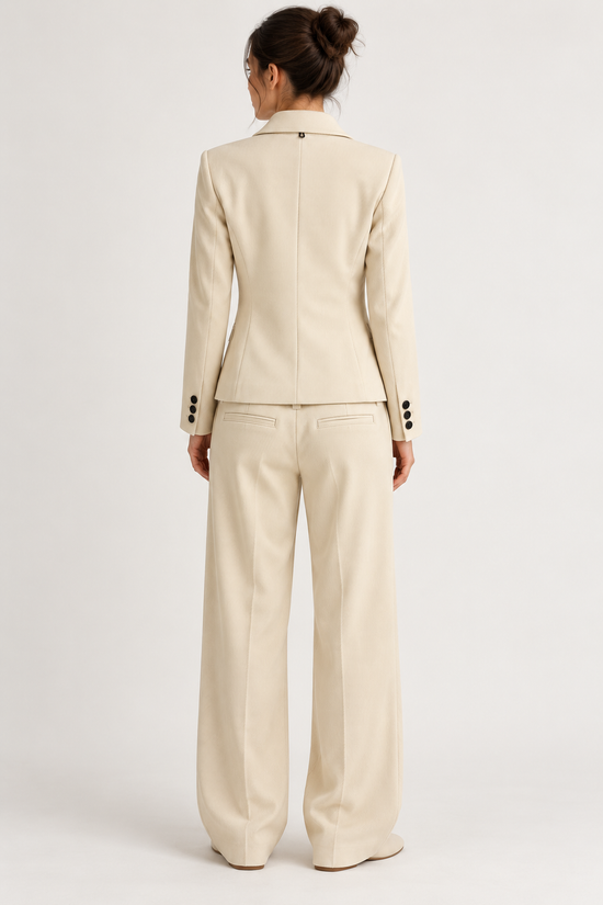Dixie – Tailleur panna - retro